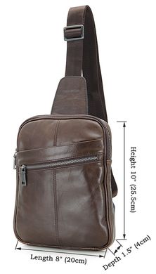 Рюкзак Vintage 14395 кожаный Коричневый Новинка 2022