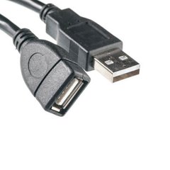 Дата кабель USB 2.0 AM / AF 0.1m PowerPlant (KD00AS1209)