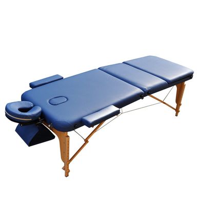 Масажний стіл розбірний ZENET ZET-1047 NAVY BLUE розмір L ( 195*70*61) Новинка 2022