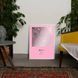 Постер картина для интерьера в подарок "Париж / Paris" фольгированный А3 silver-pink