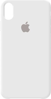 Чохол-накладка Apple Silicone Case iPhone XS Max White