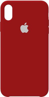 Чехол-накладка Apple Silicone Case iPhone XS Max China Red