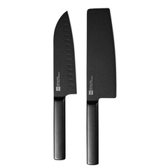 Набір ножів Xiaomi HuoHou Black non-stick heat knife 2 ножа