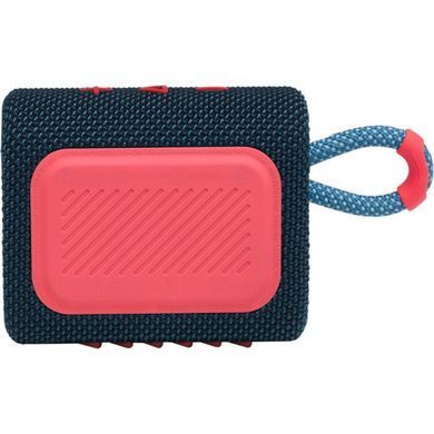 Портативна колонка JBL Go 3 Blue Coral (JBLGO3BLUP)