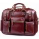 Дорожня сумка-портфель Vintage 14776 Бордова Новинка 2022