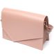 Женская сумка из натуральной кожи GRANDE PELLE 11435 Розовый Новинка 2022