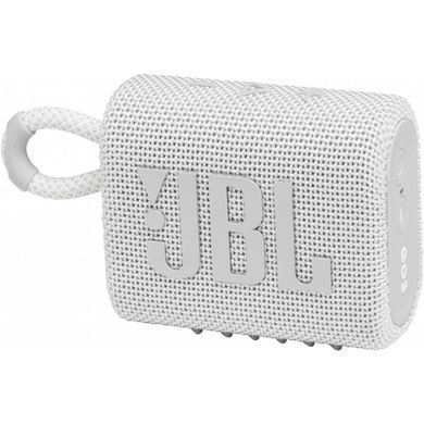 Портативна колонка JBL Go 3 White (JBLGO3WHT)