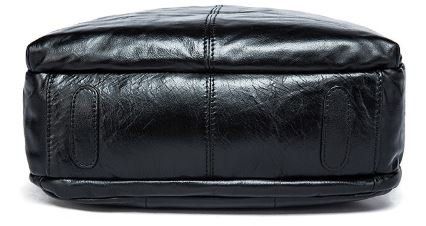 Рюкзак кожаный под ноутбук Vintage 14845 Черный Новинка 2022
