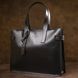 Женская сумка-шопер из натуральной кожи GRANDE PELLE 11436 Черный Новинка 2022