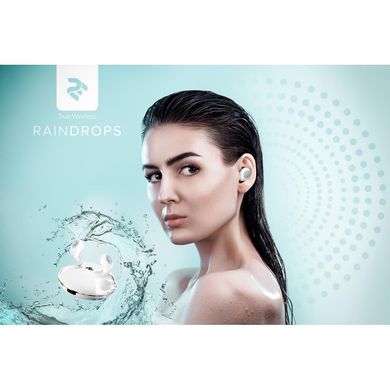 Наушники 2E RainDrops True Wireless Waterproof Mic Black (2E-EBTWRDBK)