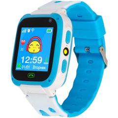 Смарт-часы Discovery iQ4800 Camera LED Light Blue Детские смарт часы-телефон трек (iQ4800 Blue)