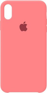 Чехол-накладка Apple Silicone Case iPhone XS Max Light Red