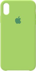 Чехол-накладка Apple Silicone Case iPhone XS Max Green