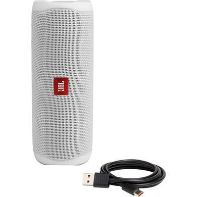 Портативна колонка JBL Flip 5 White (JBLFLIP5WHT)