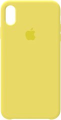 Чохол-накладка Apple Silicone Case iPhone XS Max Lemon Yellow