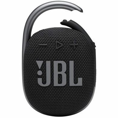 Портативна колонка JBL Clip 4 Black (JBLCLIP4BLK)