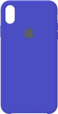 Чохол-накладка Apple Silicone Case iPhone XS Max Royal Blue