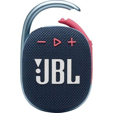 Портативна колонка JBL Clip 4 Blue Pink (JBLCLIP4BLUP)