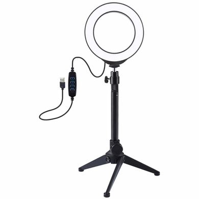 Набір блогера Puluz Ring USB LED lamp 4.7 & quot; + table tripod (PKT3031)