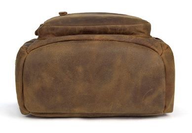 Дорожный рюкзак матовый Vintage 14887 Коньячный Новинка 2022