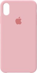 Чохол-накладка Apple Silicone Case iPhone X/XS Rose Pink