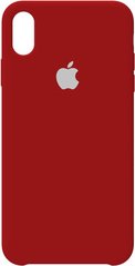 Чохол-накладка Apple Silicone Case iPhone X/XS China Red