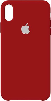 Чохол-накладка Apple Silicone Case iPhone X/XS China Red