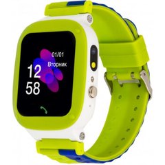 Смарт-годинник Atrix iQ2200 IPS Cam Flash Green Дитячі телефон-годинник з трекером (iQ2200 Green)