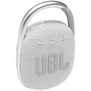 Портативна колонка JBL Clip 4 White (JBLCLIP4WHT)