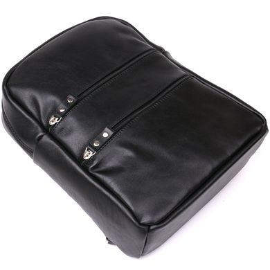 Рюкзак женский SHVIGEL 15304 кожаный Черный Новинка 2022
