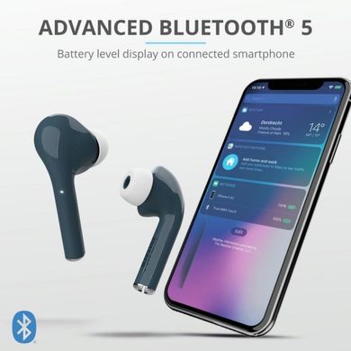 Наушники Trust Nika Touch True Wireless Mic Blue (23702)