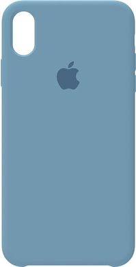 Чохол-накладка Apple Silicone Case iPhone X/XS Azusa Blue