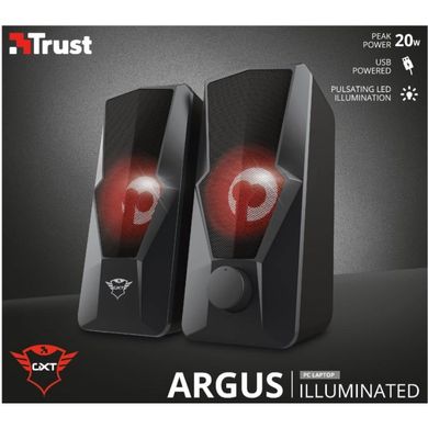 Акустична система Trust GXT 610 Argus Illuminated Black (23737)