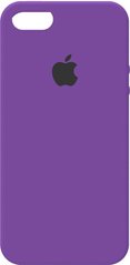 Чехол-накладка Apple Silicone Case iPhone 5/5s/SE Purple