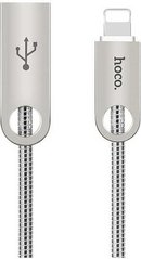 Кабель USB Hoco U8 Lightning Zinc Alloy Metal 1m Tarnish