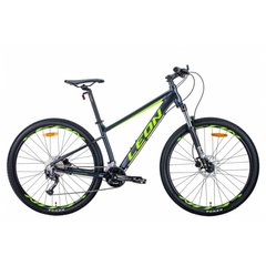 🚲 Велосипед Leon 27,5 XC-70 рама-16 2021 Anthracite / Yellow (OPS-LN-27.5-097)