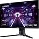 Монітор Samsung Odyssey G3 F24G35TFW, HDMI, DP, VA, 1920x1080, 144Hz, 1ms (LF24G35TFWIXCI)