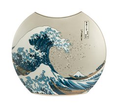Ваза Goebel «Большая волна в Канагаве» Кацусика Хокусай, 30 см