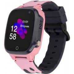Смарт-годинник Atrix iQ2100 IPS Cam Pink Дитячі телефон-годинник з трекером (iQ2100 Pink)