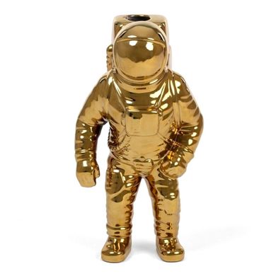 Ваза Seletti АСТРОНАВТ, фарфор «COSMIC-DINER-STARMAN-GOLD»