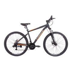 🚲 Велосипед Trinx M100 Elite 27.5" рама-20" Matt-Black-Grey-Orange (M100Elite.20MBGO)