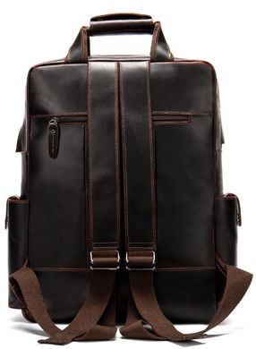 Рюкзак дорожный Vintage 14711 кожаный Темно-Коричневый Новинка 2022