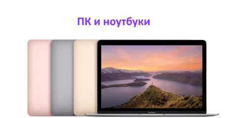 ПК и ноутбуки