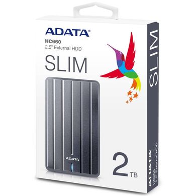 Внешний жесткий диск 2.5" 1TB ADATA (AHC660-1TU31-CGY)