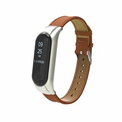 Ремінець Gasta Leather for Xiaomi Mi Band 3 color Brown