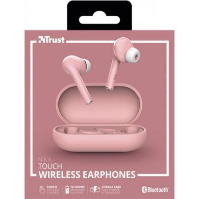 Наушники Trust Nika Touch True Wireless Pink (23704)