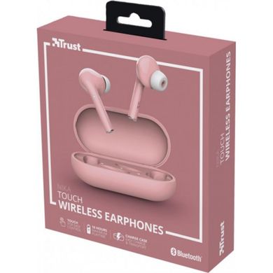 Навушники Trust Nika Touch True Wireless Pink (23704)