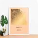 Постер картина для интерьера в подарок "Одесса / Odessa" фольгированный А3 silver-pink