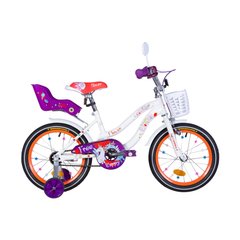 Велосипед Formula 20 Flower Premium рама-13 2021 White / Orange (OPS-FRK-20-134)