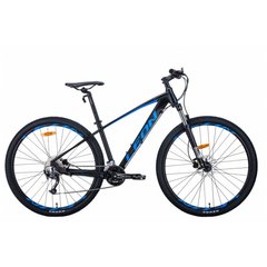 🚲 Велосипед Leon 29 TN-70 рама-17,5 +2021 Black / Blue (OPS-LN-29-105)
